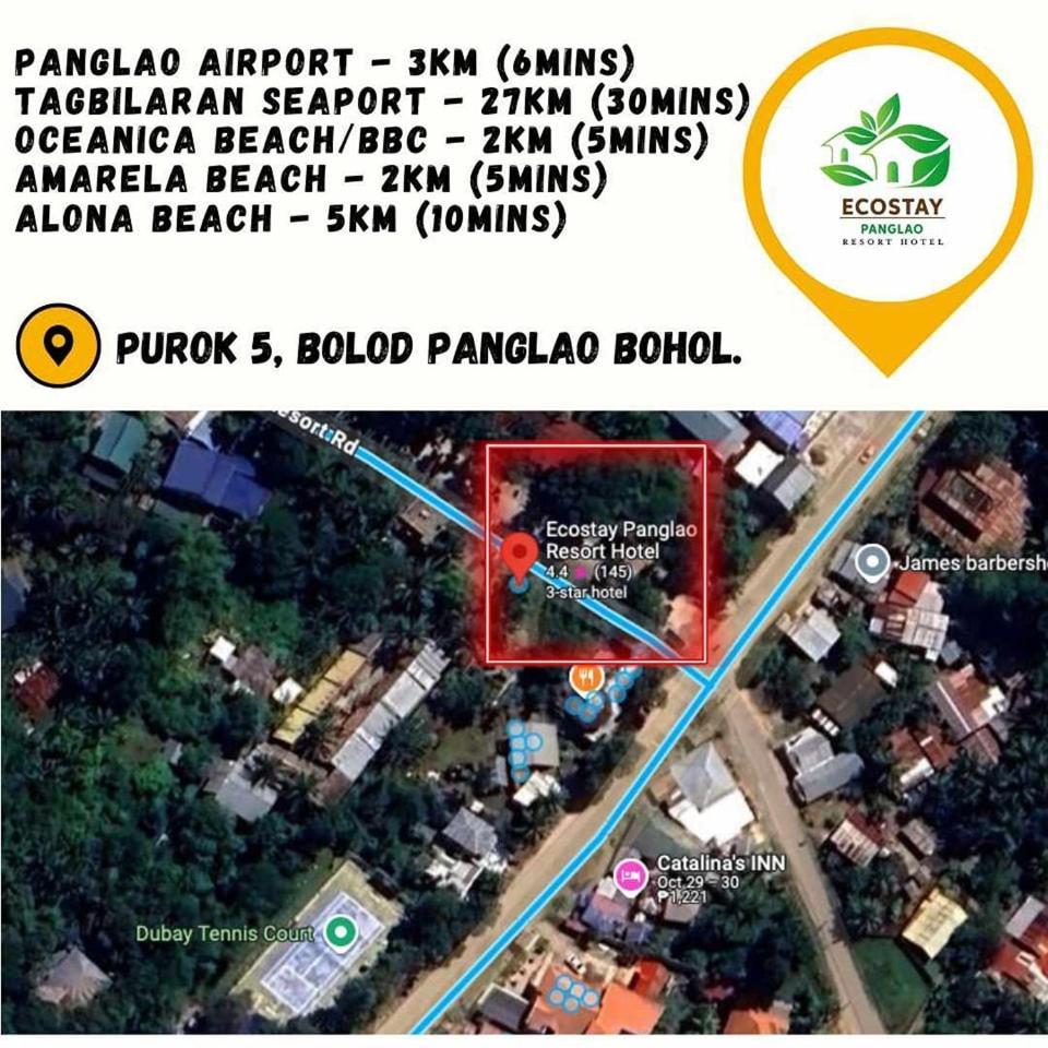 Ecostay Panglao Resort Hotel Eksteriør billede